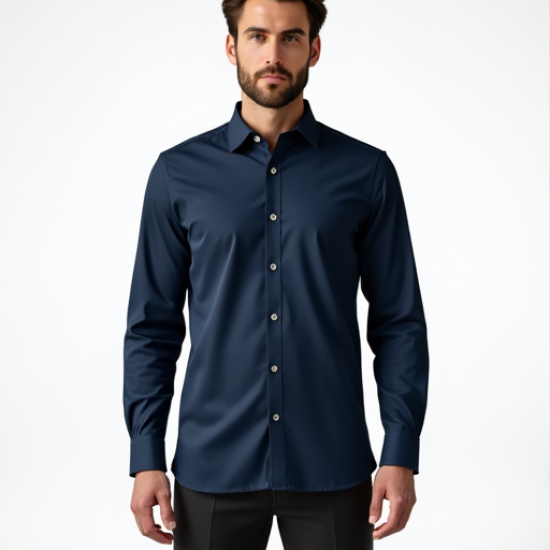 Elysian Elegance Hidden Placket Shirt